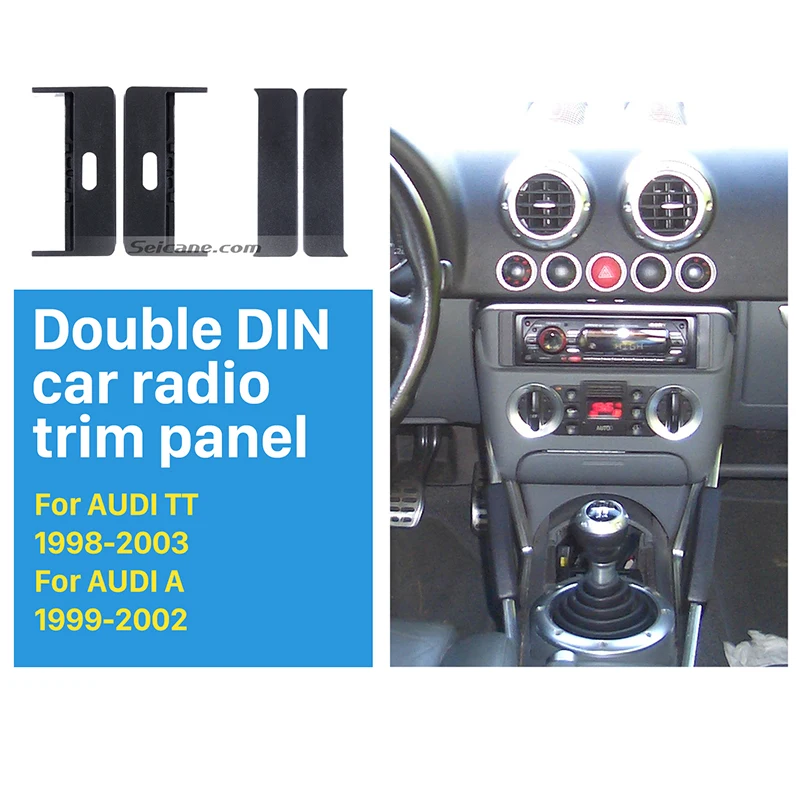 Seicane изысканный 1Din автомобильный радиоприемник для 1998 2003 AUDI TT/1999 2002 A2 A4 Радио