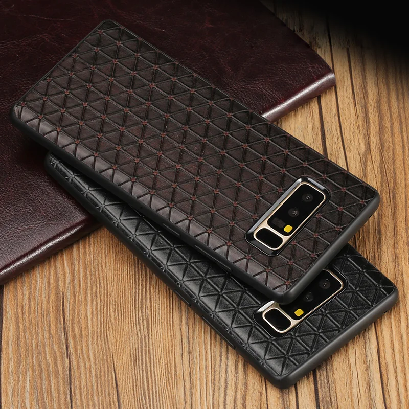Luxury Business phone case For Samsung Galaxy s10 plus lite S7 edge S8 S9 shockproof back covers for samusng note 10 | Мобильные