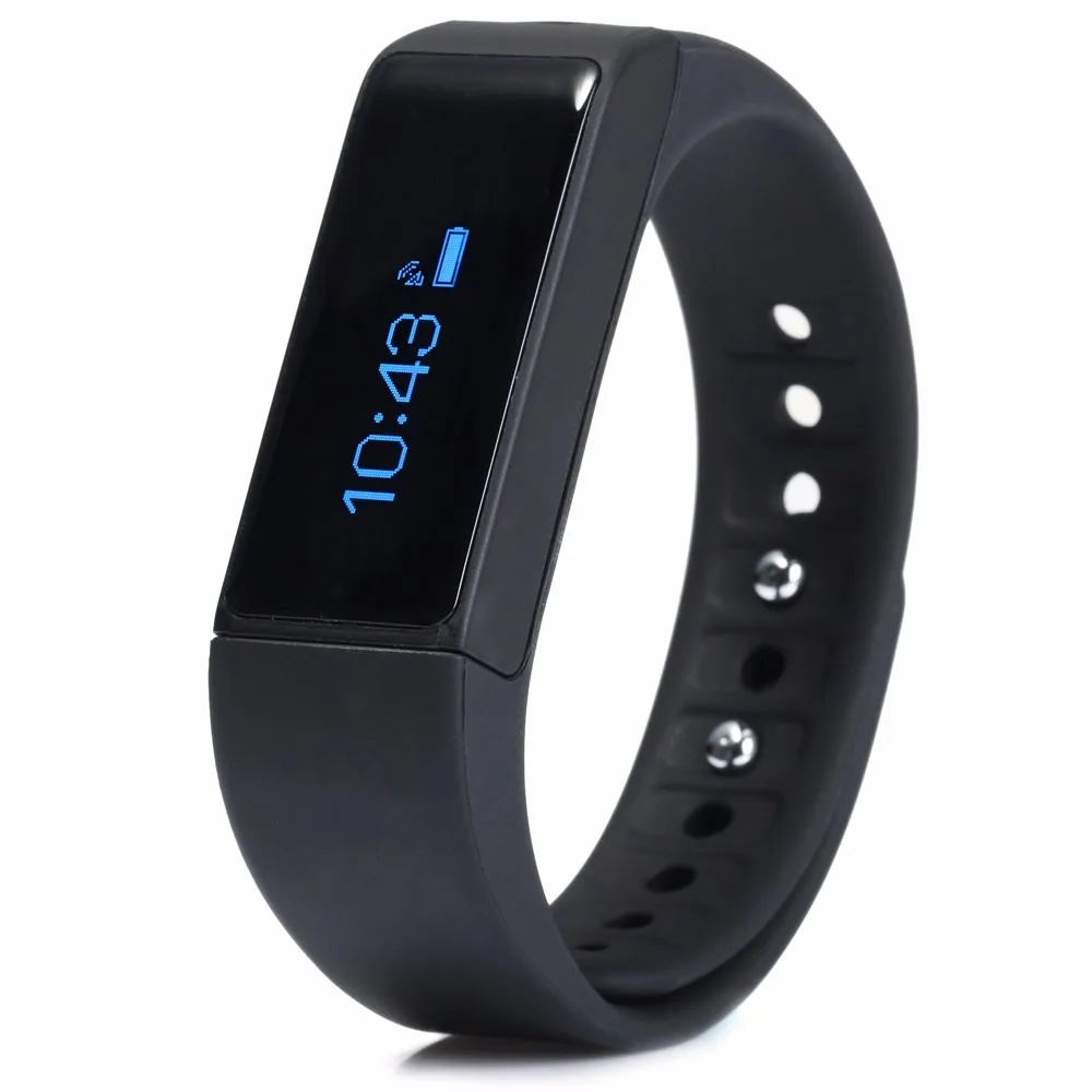 Yuntab черный 0 91 дюймов I5 плюс Bluetooth 4 Сенсорный экран smart watch оригинальный браслет Sleep