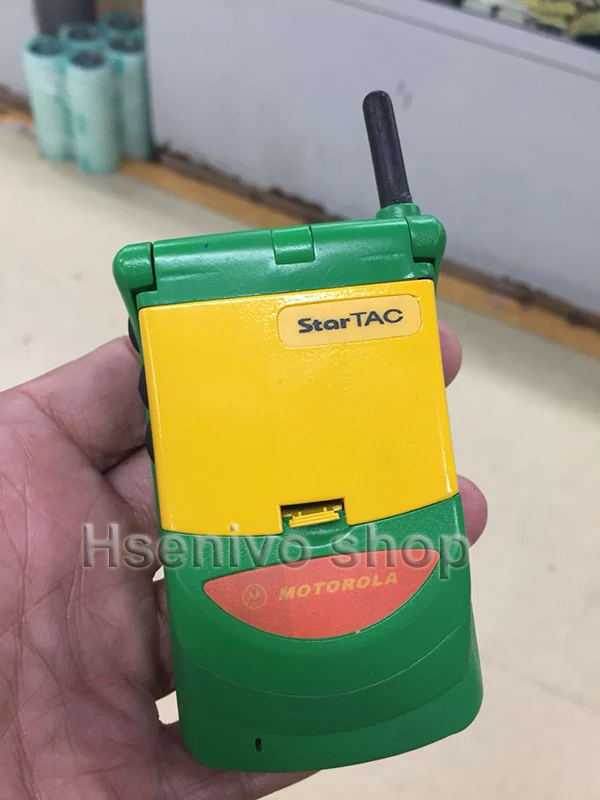 Горячая Распродажа, Модный разблокированный мобильный телефон Motorola StarTAC Rainbow Flip GSM с несколькими языками