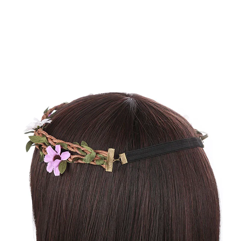 2019 Fashion Beach Hair Accessories for Women Bohemian Leaves Berry Headband Spring Wreath Bridal Sweet Headwear |