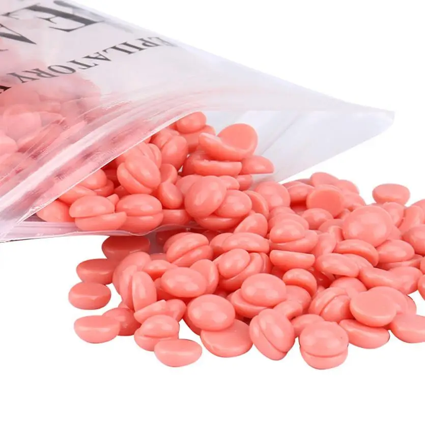 2017 без полосок для депиляции горячая пленка твердый воск гранулы - Цена: 324,73 руб.