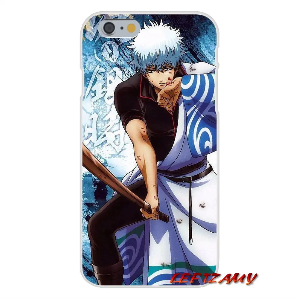 Аксессуары чехлы для телефонов Samsung Galaxy A5 A6S A7 A8 A9S Star J4 J6 J7 J8 Prime Plus 2018 gintama kagura Gintoki