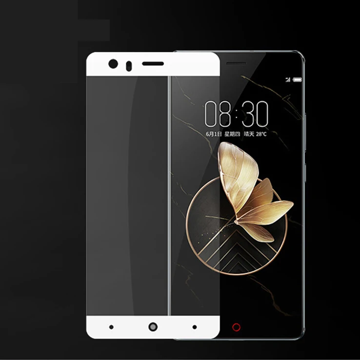 Закаленное стекло 9H для ZTE Nubia Z17 Lite с полным покрытием защитная пленка экрана Z 17