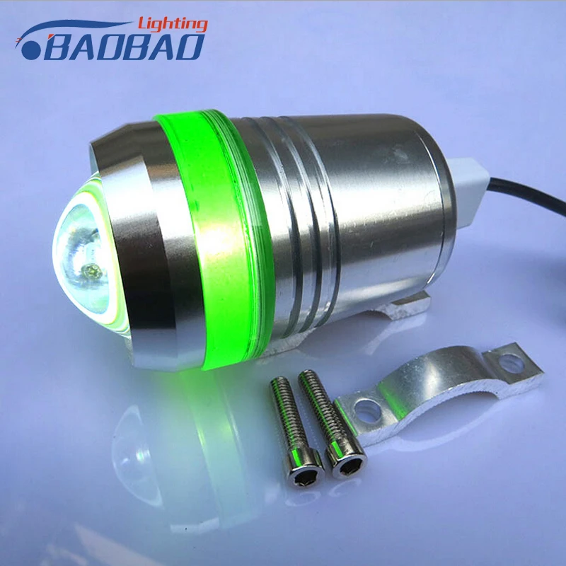 BAOBAO 12V 80V U3 светодиодный мотоциклетный головной светильник велосипед пятно Туман