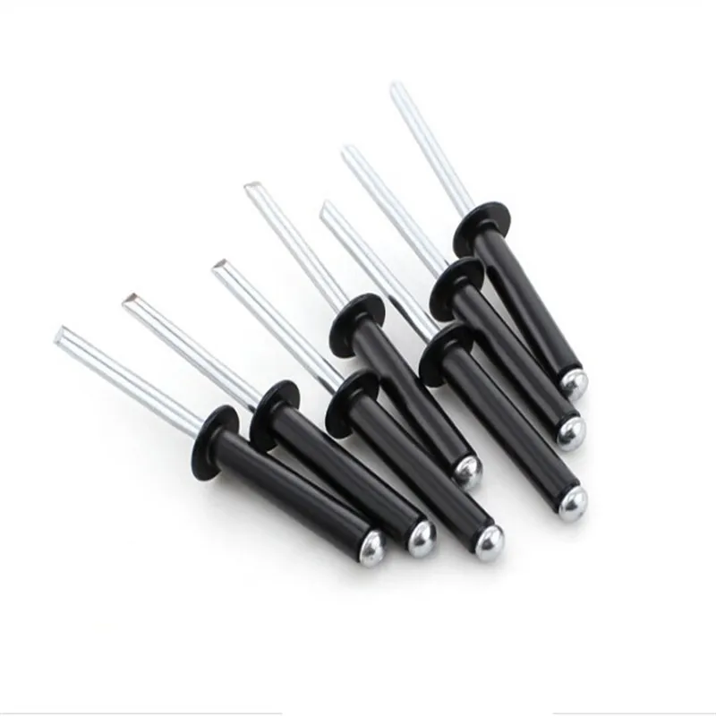Черные алюминиевые заклёпки m3.2 * 5 100 шт.|pop rivets|aluminum pop rivetsblind rivet |