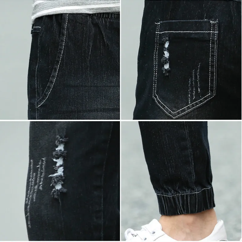 

FAVOCENT Men's Jeans 2020 Summer Slim Fitted Fashion Classic Male Denim Designer Trousers Casual Skinny Straight Elastic Pants