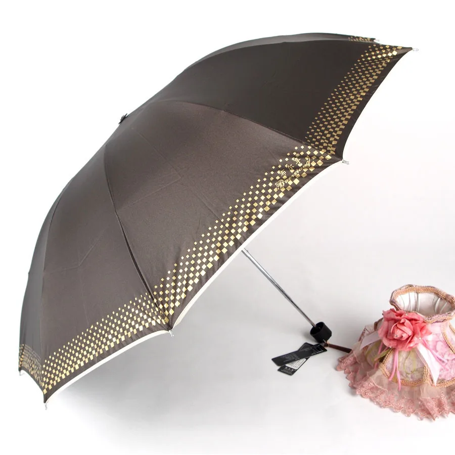 Аврора цветной пластиковый bex8630 зонт от солнца дождь или блеск УФ складной