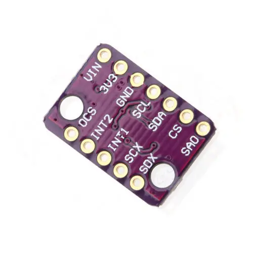1PCS GY-LSM6DS3 IIC/SPI module 6 Degrees of Freedom Breakout transmission Module | Электронные компоненты и