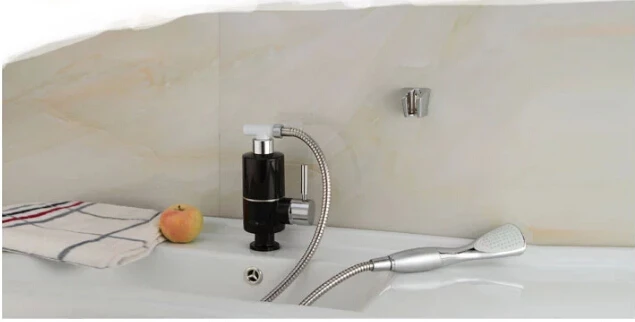 Бесплатная доставка для ванной быстро горячей смеситель душа Электрический