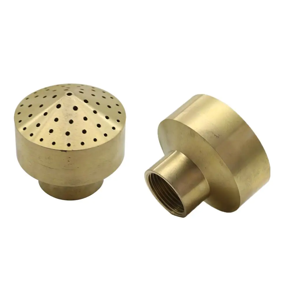 1 шт. латунь 1/4 &quot1/2&quot 3/4 &quotЖенская нить фейерверк Тип фонтанные насадки медный