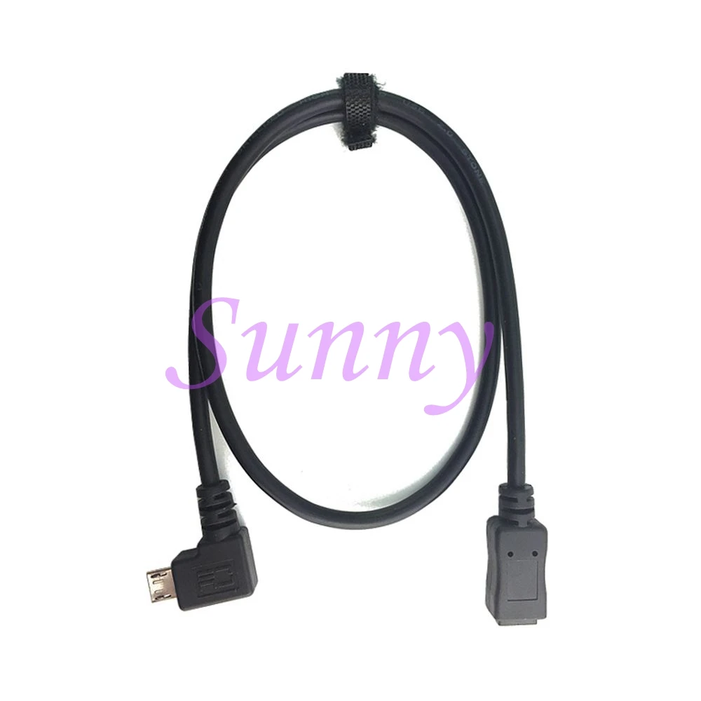 Полный контакт подключенный Новый Micro USB 2 0 90 градусов Прямоугольный штекер