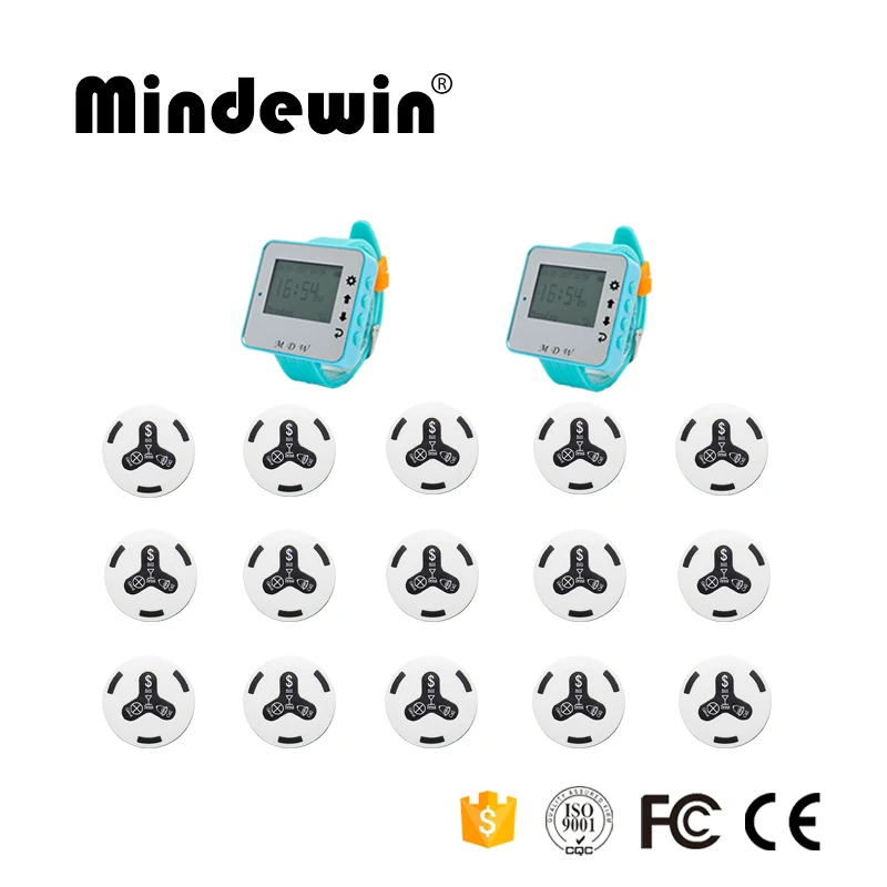 Mindewin Высококачественная система вызова медсестры 15 шт. медсестринская модель 2