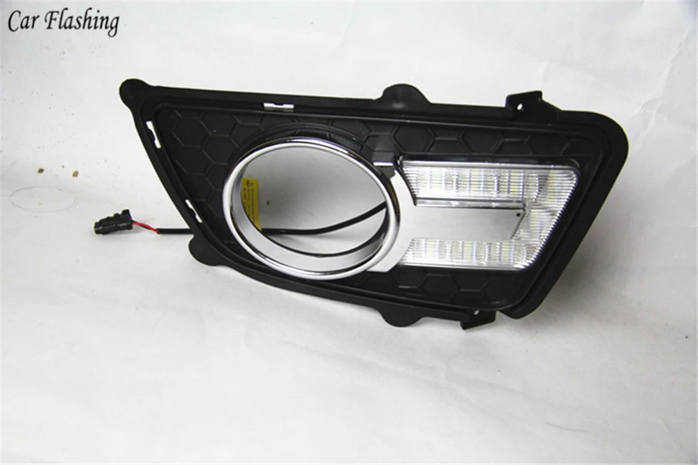 Автомобильная проблесковая 1 комплект 12V ABS светодиодный для KIA Sportage 2008 2009 2010 2011 2012