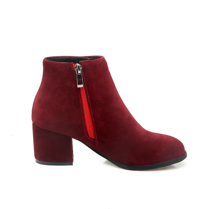 VINLLE/женские ботинки 2020 г. Осенняя обувь модные женские ботильоны серого цвета