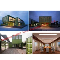 light steel modular assembled villa commercial steel buildings and boutique hotel in european standard