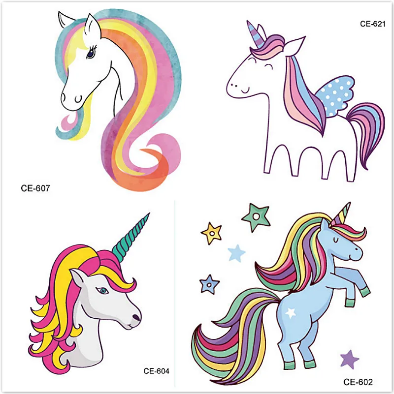 1 шт. наклейки в виде единорога волшебные трюки для профессионального мага сцены