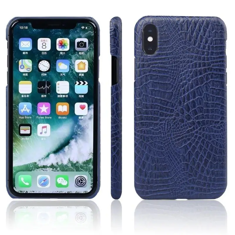 VBNM новый для iPhone х Мобильный телефон Бесплатная доставка крокодиловой кожи