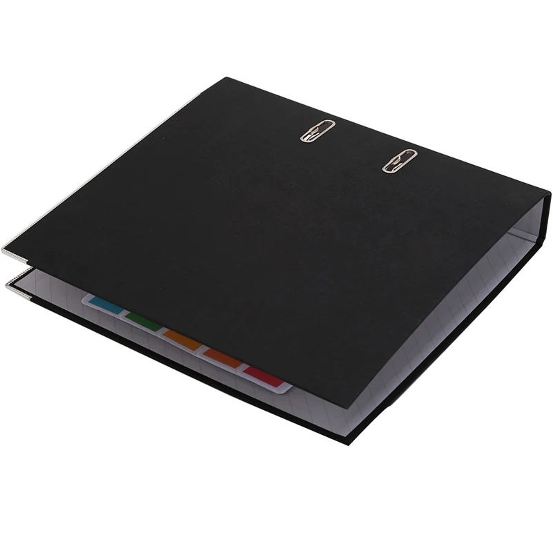 Deli documents holder office supply black 215*310*55 мм ПВХ A4 Рычаг arch file наполнитель продуктов|office document