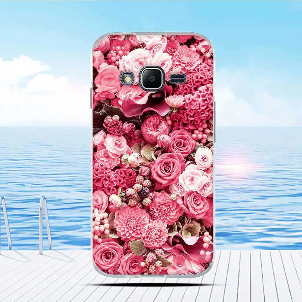 Мягкий силиконовый чехол для Samsung Galaxy J1 mini prime J106F V2 с 3D рельефным рисунком |
