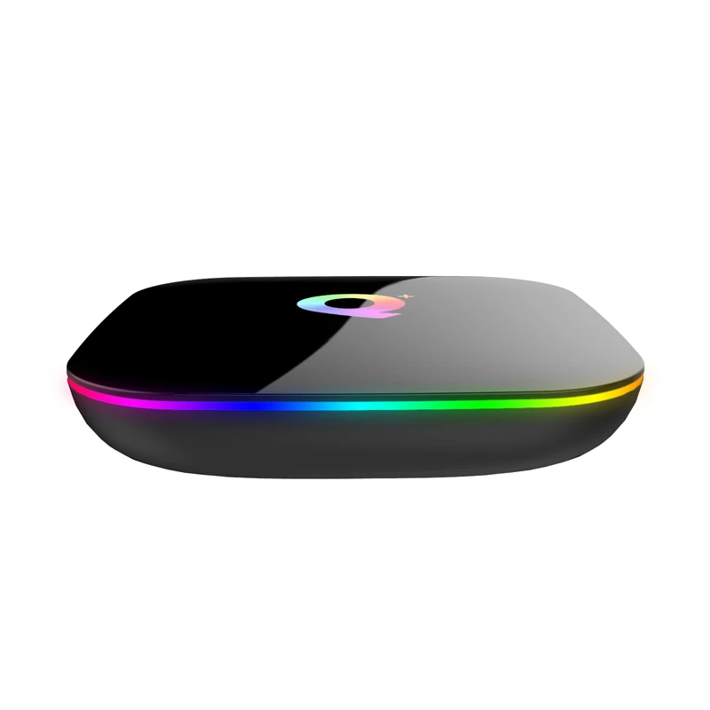 Q плюс Smart Allwinner H6 ТВ Box Android 9 0 4 ГБ 32 64 USB3.0 H.265 6 K Netflix Google Playstore PK T9 телеприставке |