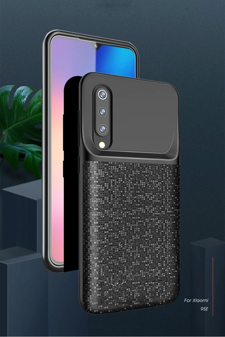 Чехол для зарядного устройства для Xiaomi mi 9 mi 9 SE 4700 мАч Внешний тонкий аккумулятор перезаряжаемая задняя крышка для Xiaomi mi 9 чехол для аккумулятора