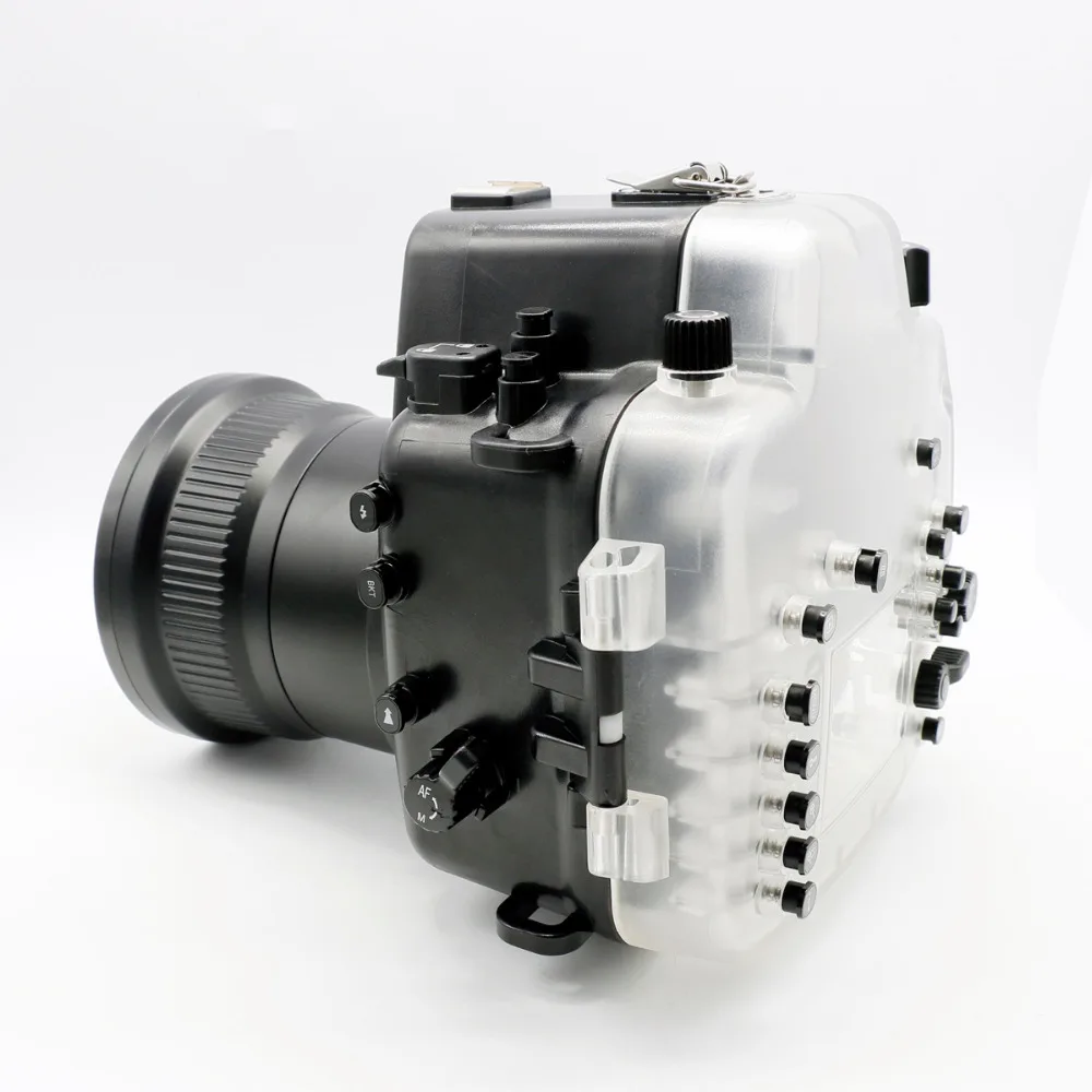 Водонепроницаемый чехол для камеры подводной съемки Nikon D750 Meikon 60m/195ft|camera case|underwater