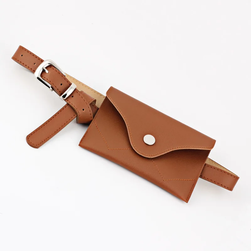 Женский ремень из искусственной кожи Aaccessories тонкий регулируемый джинсовый Декор