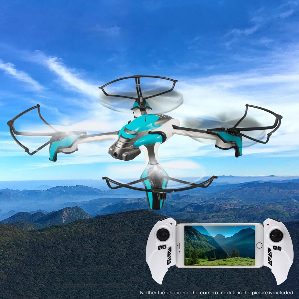 KaiDeng K80 WIFI FPV 0.3MP 2.0MP HD Camera Drone Anti-collision Induction Modular Customization RC Helicopter | Игрушки и хобби