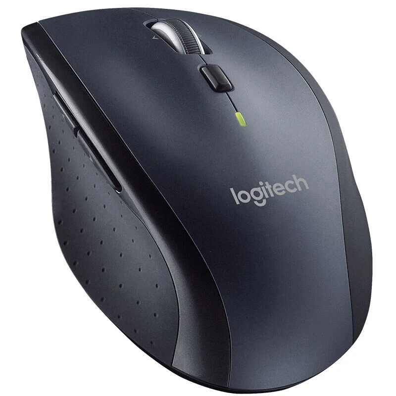 Logitech M705 Беспроводной Мышь лазерный Мышь с красным лазером 2,4 ГГц Беспроводной 1000 точек/дюйм для ПК/ноутбук Windows 10/8/7/Vista для домашнего офиса использования