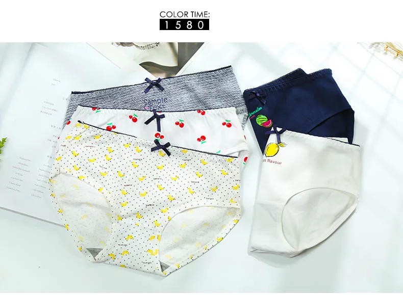 Feilibin, 5 шт./лот, трусики, женское нижнее белье, сексуальное, хлопковое, милое, для девушек, нижнее белье, бесшовные, женские трусы, удобные, для женщин, милое нижнее белье