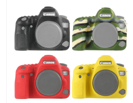 Мягкий силиконовый резиновый защитный корпус для камеры чехол Canon 1DX 2 5D4 6D2 5D3 SR 80D