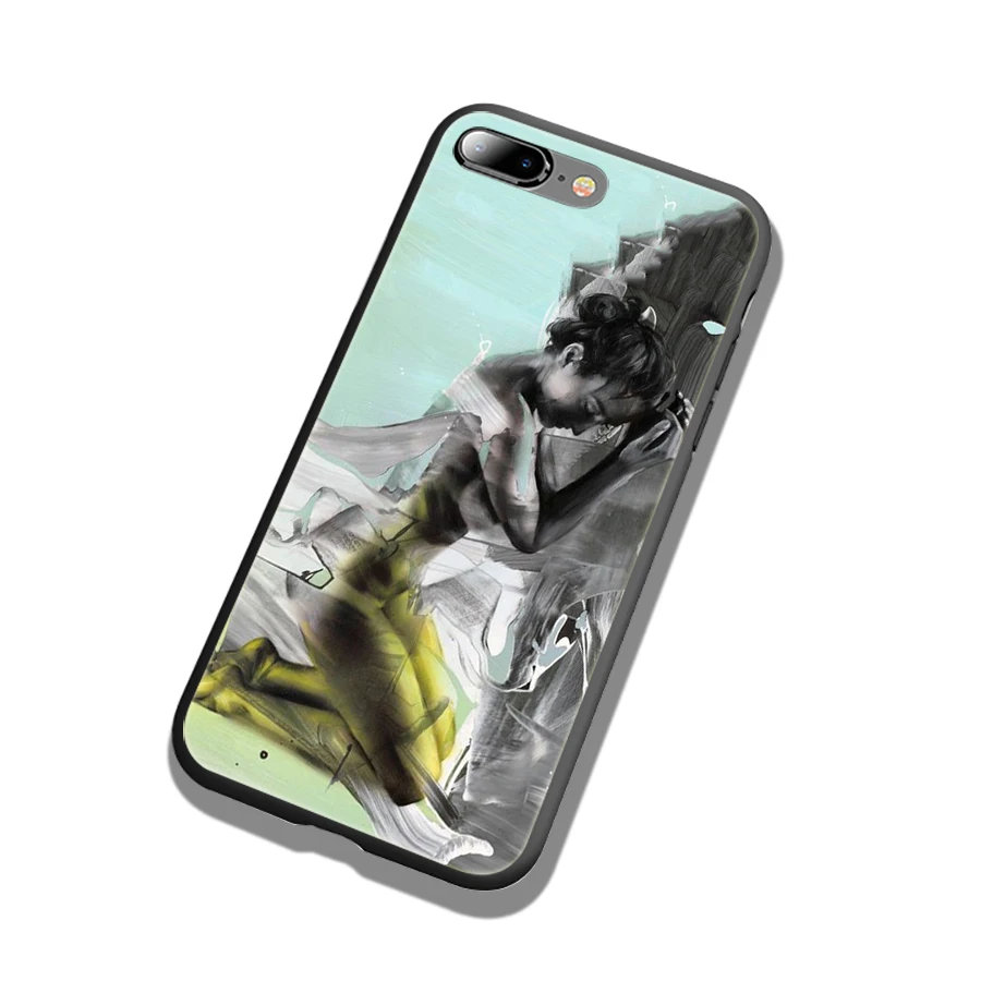 WEBBEDEPP девушка масляная живопись искусство ТПУ для OPPO A1 A3S A5s A7 A37 A57 A73 A83 F5 F11 R15 R17 Pro