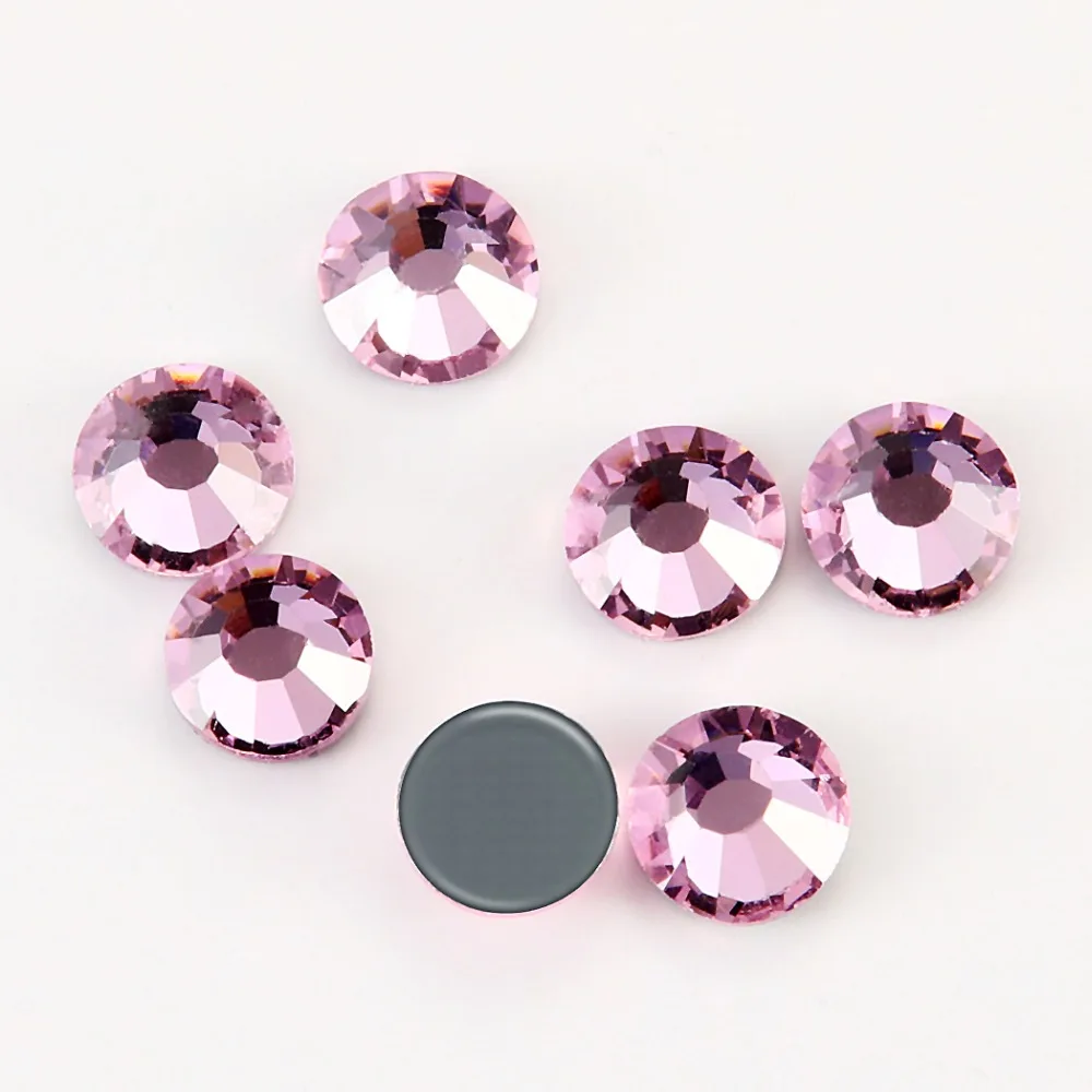 Новый светильник SMC Cut Light Rose Iron on Стразы ss16 ss20 ss30 Hotfix класса s AAAAA для роскошных