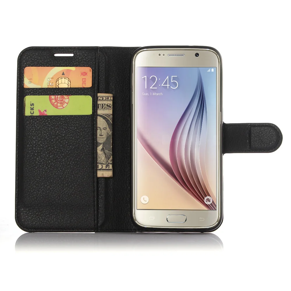 Чехол S7 для Samsung Galaxy G9300 кожаный чехол-кошелек с откидной крышкой и отделением