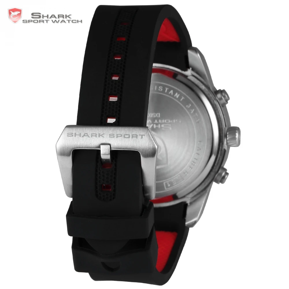 Sawback Ангел Shark Спортивные Часы НОВЫЙ Дизайн LED 3 Г Белый коробка Календарь