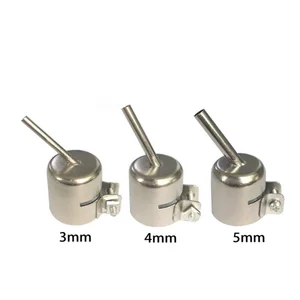 Комплект сопел горячего воздуха 345 мм с косым углом 45 градусов для BGA 850 852 858 878 BGA наладочная станция для пайки