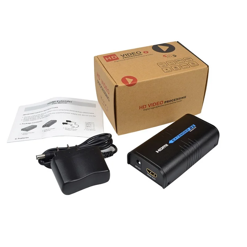 HDMI удлинитель приемник сети Ethernet по стандарту Cat5e/CAT6 RJ45 прямые продажи с завода|cat6