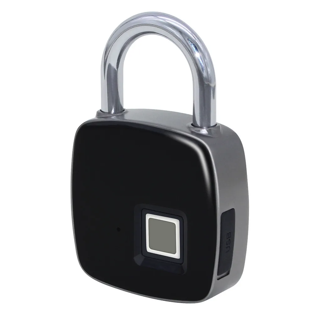 Anti-theft отпечатков пальцев ID Smart замок без ключа чемодан двери сумка замок водостойкий Супер длительным временем ожидания электронный замок