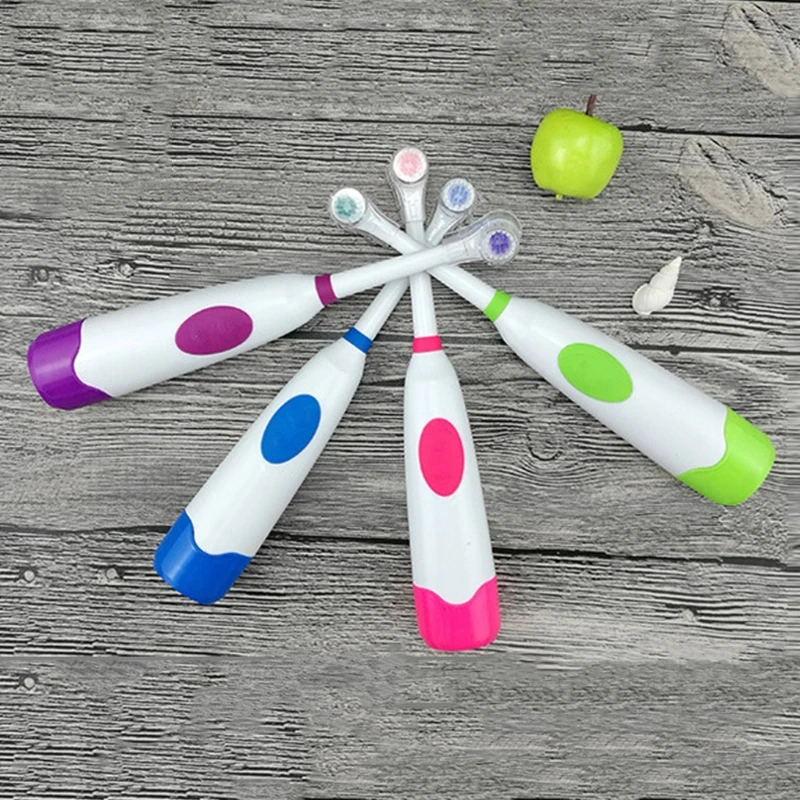 

Teeth WhiteningRotatingChild ElectricToothbrushWithWaterproof Brush Head Replace