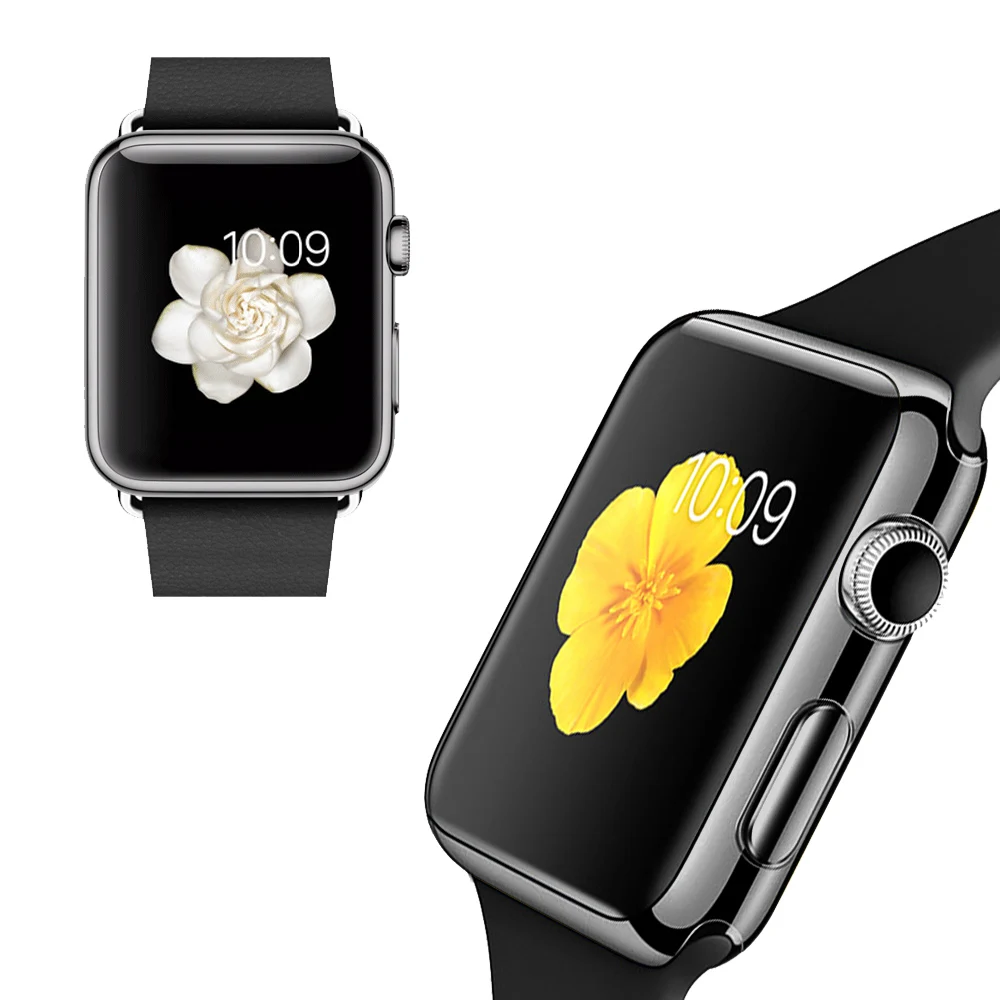 Защитная пленка Besegad для экрана с полным покрытием чехол Apple Watch iWatch Series 1 2 3 38 мм 42