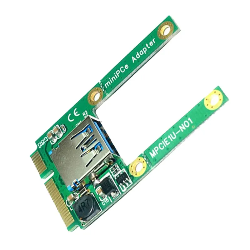 Горячая новинка мини PCI-E карта расширения слота для USB 2 0 адаптер переходник |