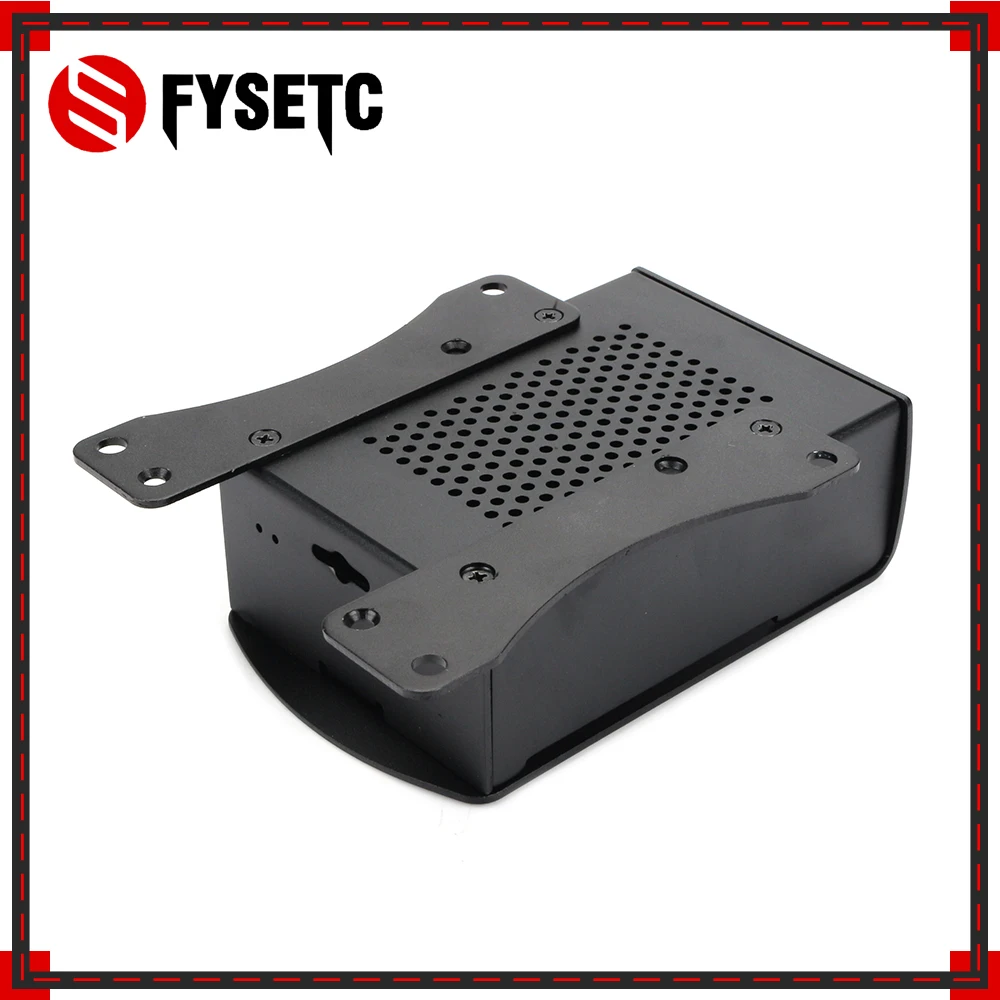 Корпус для Raspberry Pi 3B + черный корпус из алюминиевого сплава 3 с тепловой защитой 3B/3B