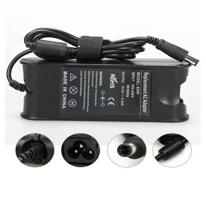 Для Dell Inspiron N5030 N5040 N5050 ноутбук AC Мощность адаптер Зарядное устройство 65 W |