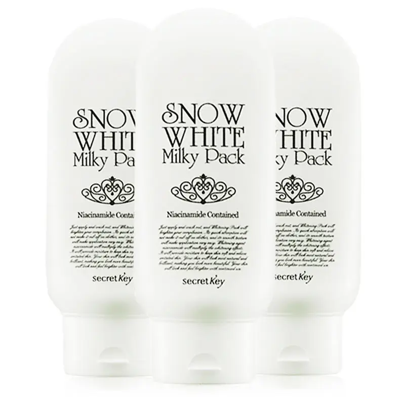 Секретный ключ Белоснежка Млечный обновления 200 г * 3 шт. отбеливающий крем маска