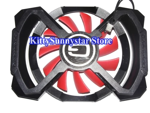 MulFan PLA08015S12HH 12V 0.35A 2Wire 2P with cover Video fan GTX560SE GTX560 4Wire Power Logic Graphics card Fan | Компьютеры и офис