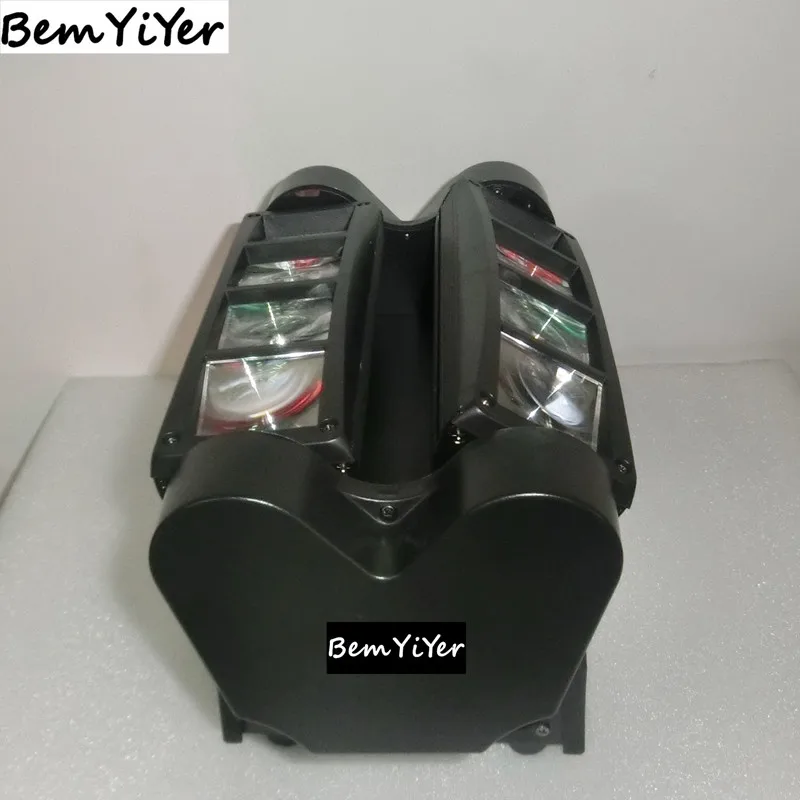 4 шт./лот 8x10 w led мини-Паук бар Луч переезд головного света/Quad-RGBW/DJ/эффект