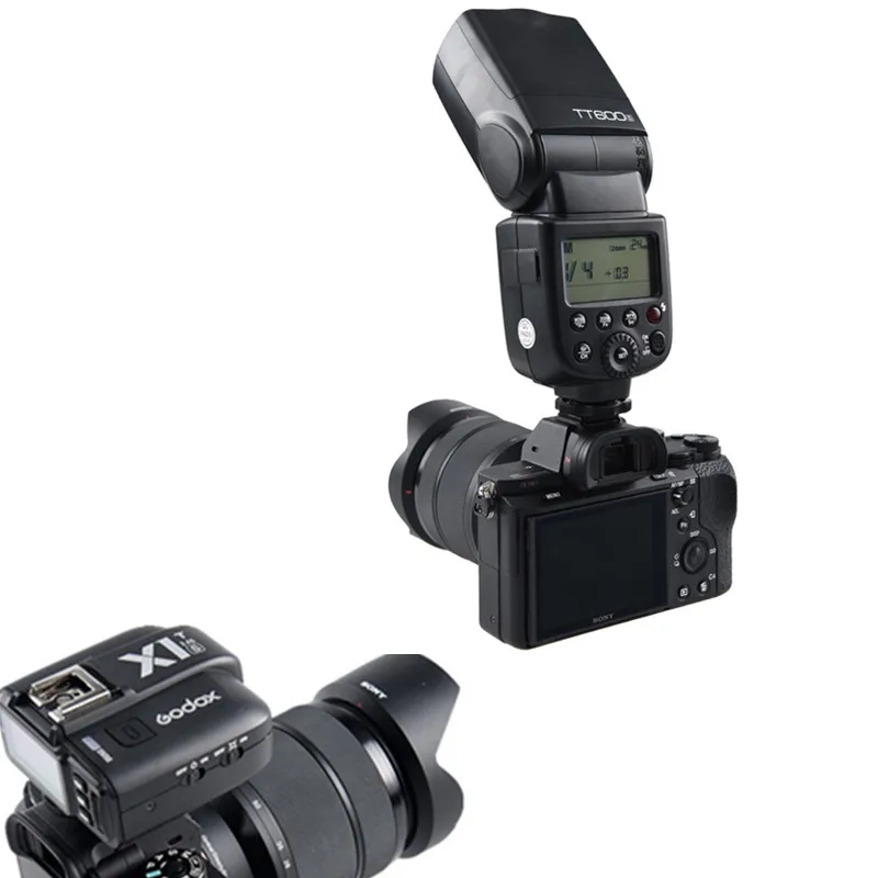 Godox TT600 2,4G Беспроводной GN60 Master/Slave Камера Вспышка Speedlite+ X1T-N ttl передатчик для Nikon D800 D3X D3 D2X D2H D1H D1X