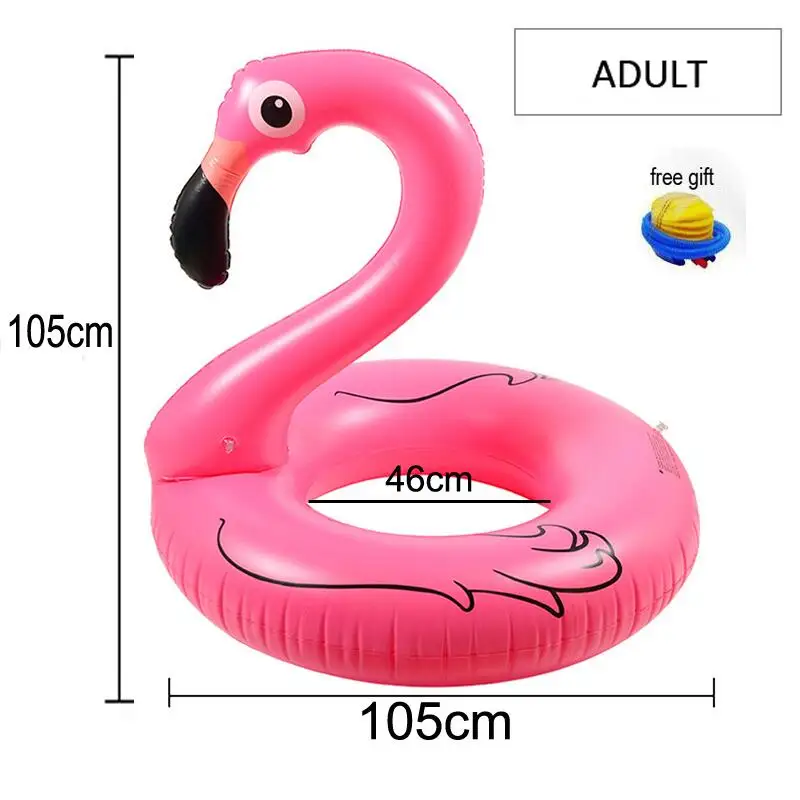 Adult Swimming Lap 150/190 см надувной бассейн, гигантский Розовый фламинго, плавающий круг, плавучий остров, водные игрушки, бассейн, Веселый плот, водные вечерние игрушки, Новинка - Цвет: Adult Swimming Lap