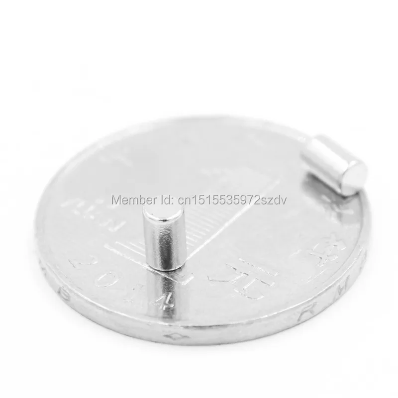 

500pcs Strong Round Dia 3mm x 5mm N35 Rare Earth Neodymium Magnet Art Craft Fridge 3x5mm
